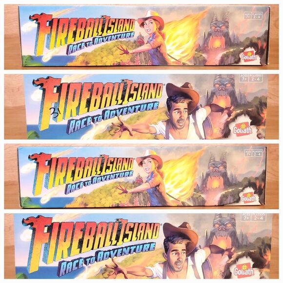 Fireball Island Race to Adventure Board Game 2021 Complete 2-4 Players Age 7+ - Picture 4 of 10